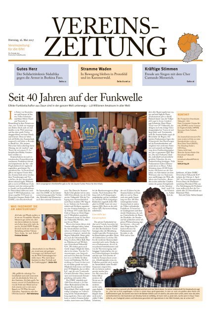 Vereinszeitung für die Eifel (Mai 2017)