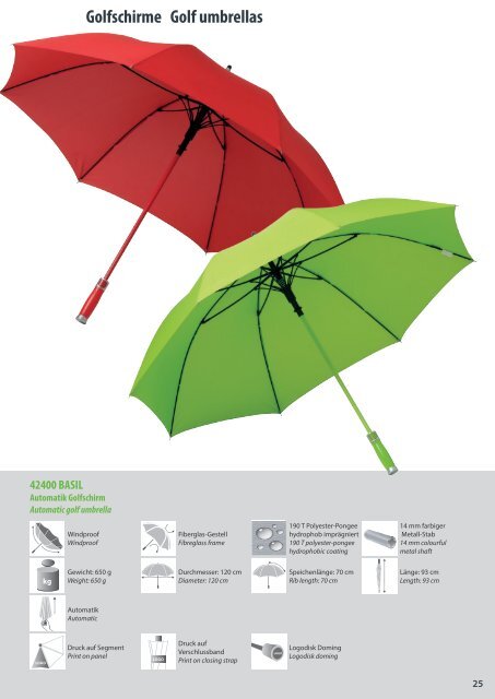 Vici Katalog Regenschirme