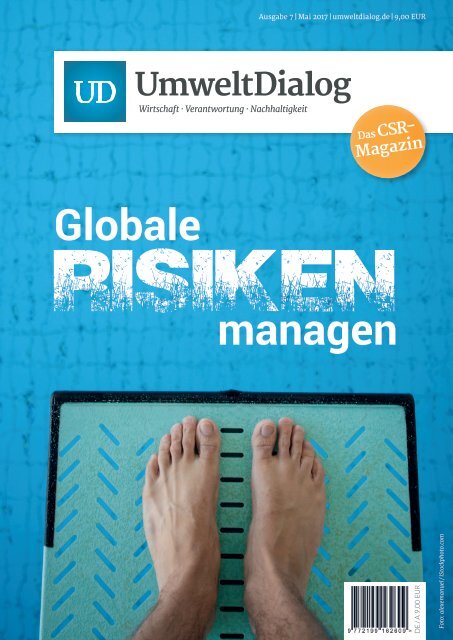 Globale Risiken managen - UmweltDialog Nr 7 (Mai 2017)