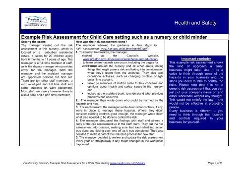 Example-Risk-Assessment-for-Child-Care