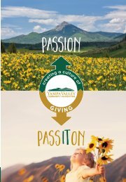 2016 Yampa Valley Community Foundation Annual Report