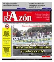 Diario La Razón de Cali, jueves 17 de mayo de 2017