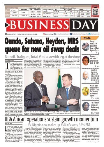 BusinessDay 18 May 2017