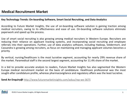 Medical Recruitment Market