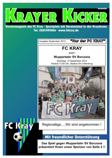 53 00 61 Ruhrau 29a · 45279 Essen In Bochum Tel. - FC Kray