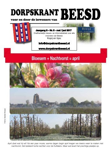 DORPSKRANT BEESD – JAARGANG 8 - NR.5