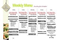 The Hangar Weekly Menu 22 26 May2