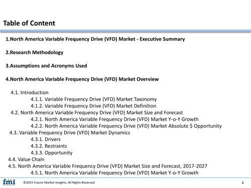 North America Variable Frequency Drive Market Poised to Rake US$ 7.79 Bn by 2027