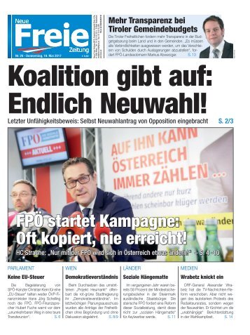 Koalition gibt auf: Endlich Neuwahl!