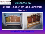 Affordable and Reliable Furniture Repair Gilbert| Better Than New