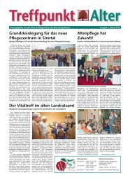 Treffpunkt Alter Treffpunkt Alter - Alten- und Pflegezentren des Main ...