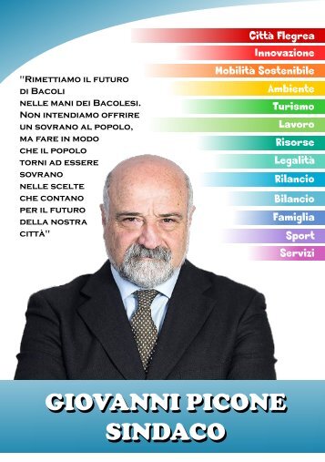 Programma Giovanni Picone Sindaco