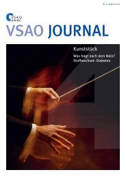 VSAO JOURNAL Nr. 4 - August 2012