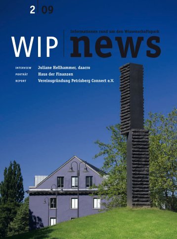 Ausgabe 2 - WIP Wissenschaftspark-Trier