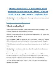 Monkey Playr review - Monkey Playr (MEGA) $23,800 bonuses