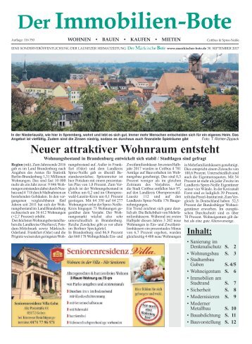 Immobilienbote 2 2017 (Cottbus und Spree & Neiße)