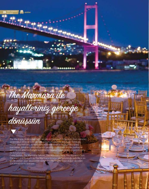 HOTEL RESTAURANT  MAGAZINE MAYIS 2017 SAYISI