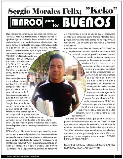 Revista Enfoque/ Mayo 2017