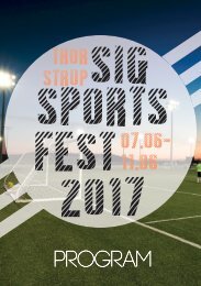 SIG SPORTSFEST 2017