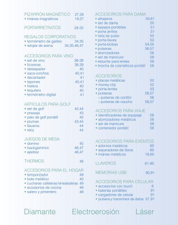 Catalogo EXL