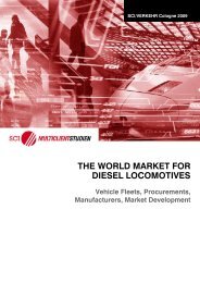 the world market for diesel locomotives - SCI Verkehr GmbH