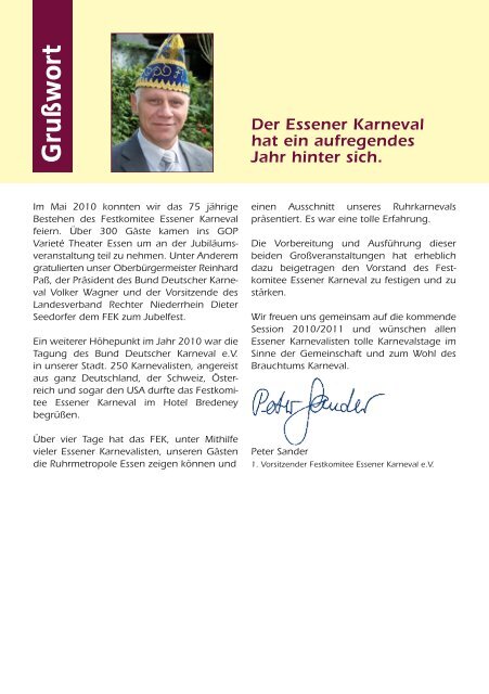 2011 - Essener Karnevals-Verein