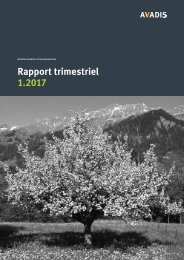 Rapport trimestriel 1.2017