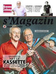 s'Magazin usm Ländle, 21. Mai 2017