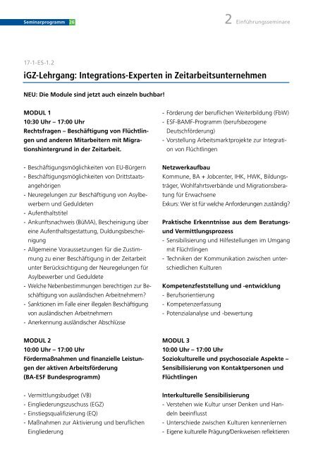 iGZ-Seminarprogramm 01-2017