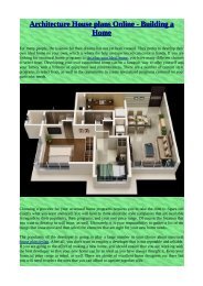 Architecture House plans Online - Building a Home