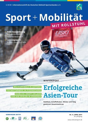 Sport + Mobilität mit Rollstuhl 04/2017