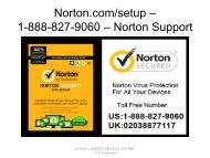 Norton.comsetup - 1-888-827-9060 - Norton com setup