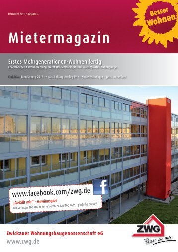 Mietermagazin - Zwickauer Wohnungsbaugenossenschaft eG