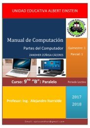 Manual de Computación- Partes del Computador