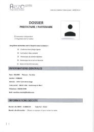 Dossier intervenant