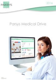 Fiche Produit - Parsys Medical Drive - FR