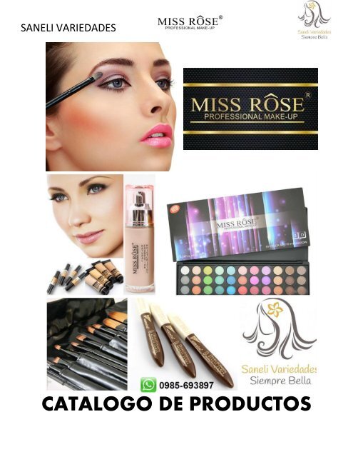 CATALOGO PRODUCTOS PRECIOS nuevo