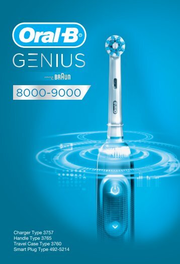 Braun D701.5xx.5, D701.5xx.6 - Genius 8000 - 9000 Manual (UK, PL, CZ, SK, HU, RS, TR, RO, MD, GR, BG, RU, UA, IL)