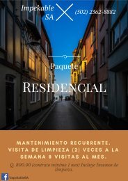 Paquetes Residenciales