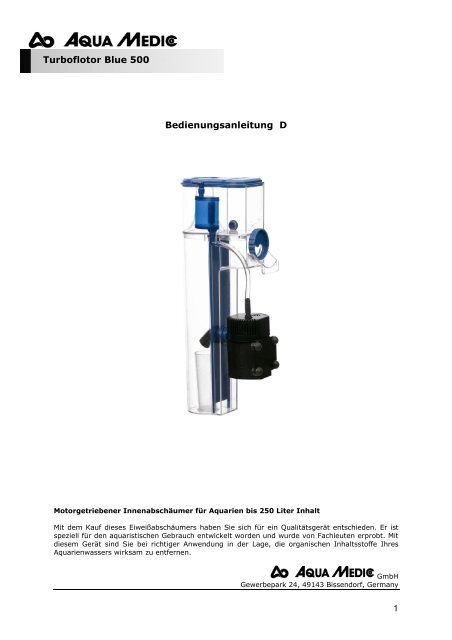 Turboflotor Blue 500 - ZooRoyal GmbH