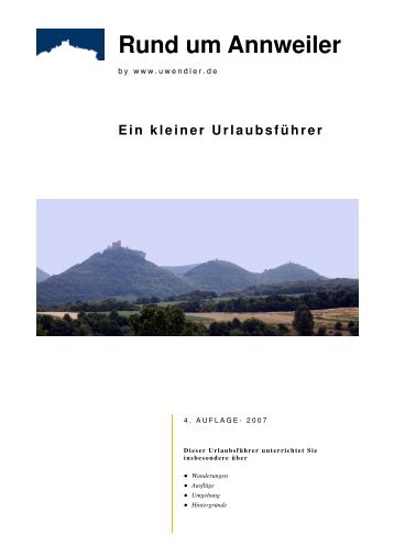 "Rund um Annweiler" (PDF - 13 - uwendler.de