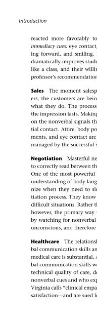 (Bk Business) Carol Kinsey Goman Ph.D.-The Nonverbal Advantage_ Secrets and Science of Body Language at Work -Berrett-Koehler Publishers (2008)