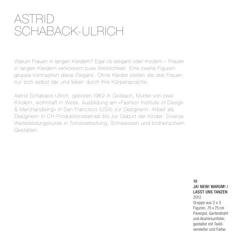 Ausstellungskatalog Azwo12 - Schloss Werdenberg