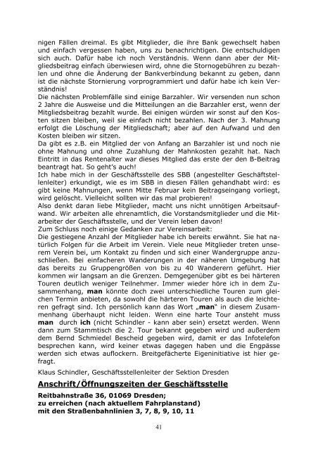 Heft Nr. 16 Juli 2007 - Deutscher Alpenverein Sektion Dresden