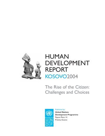 human development report - UNDP Kosovo - United Nations ...