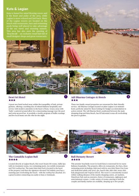 Bali Brochure 2017