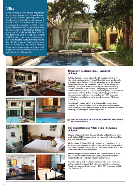 Bali Brochure 2017