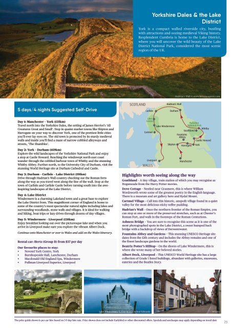 UK &amp; Ireland Brochure 2017