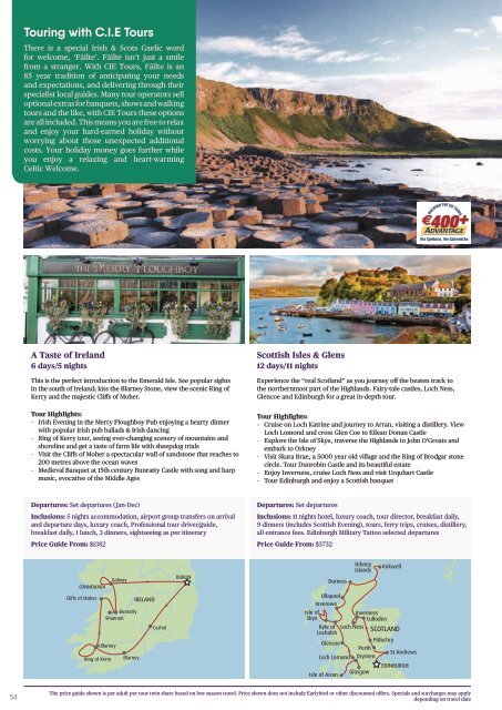 UK &amp; Ireland Brochure 2017