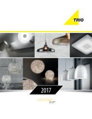 Cromo Paralume in Acrilico Bianco Trio 422510201 Calgary Piantana LED cromo;acrilico